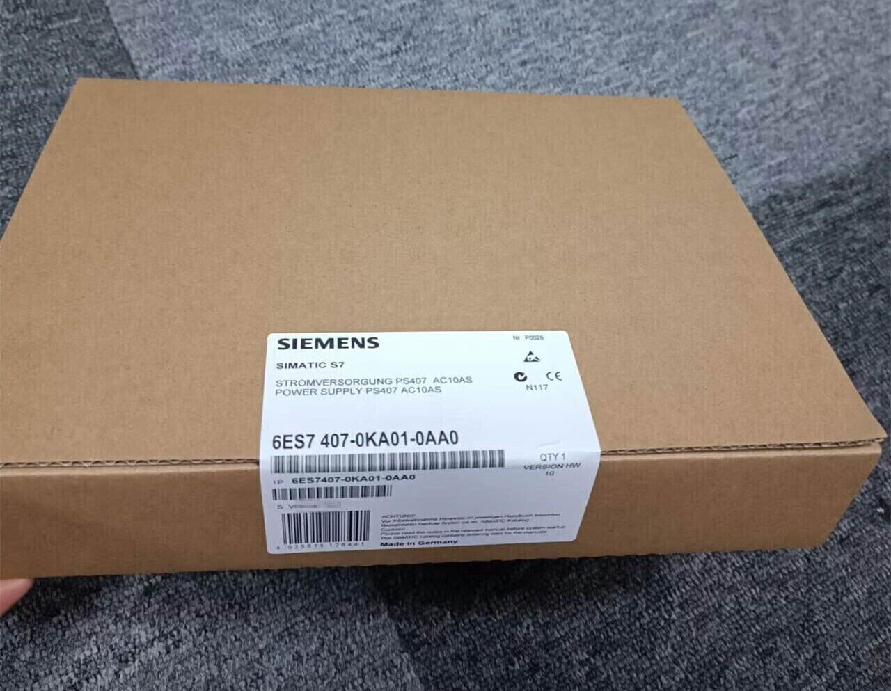 1PC NEW Sealed SIEMENS 6ES7 407-0KA01-0AA0 6ES7407-0KA01-0AA0 w/ UPS