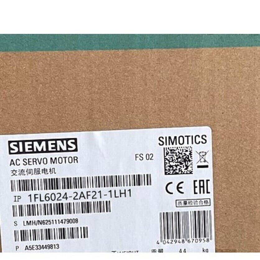 1FL6032-2AF21-1LH1 New Siemens AC Servo Motor Converter 1FL6032-2AF21-1LH1 IPCS