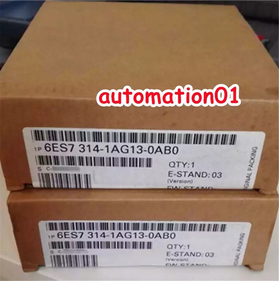 Siemens New In Box 6ES7 314-1AG13-0AB0 / 6ES7 314-1AG13-0AB0 PLC Module