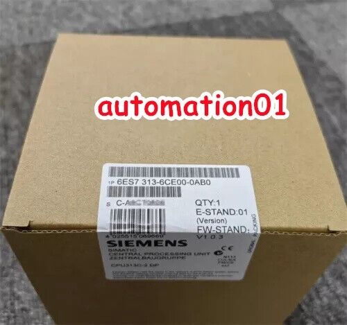 New Siemens 6ES7 313-6CE00-0AB0 / 6ES7 313-6CE00-0AB0 PLC Module
