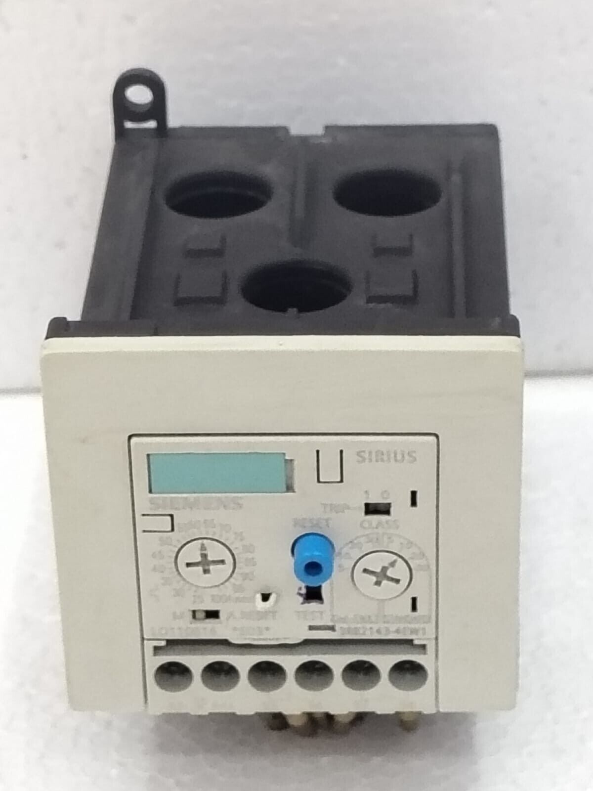SIEMENS 3RB2143-4EW1 /  3ZX1012-0RB20-1AA1 Overload Relay