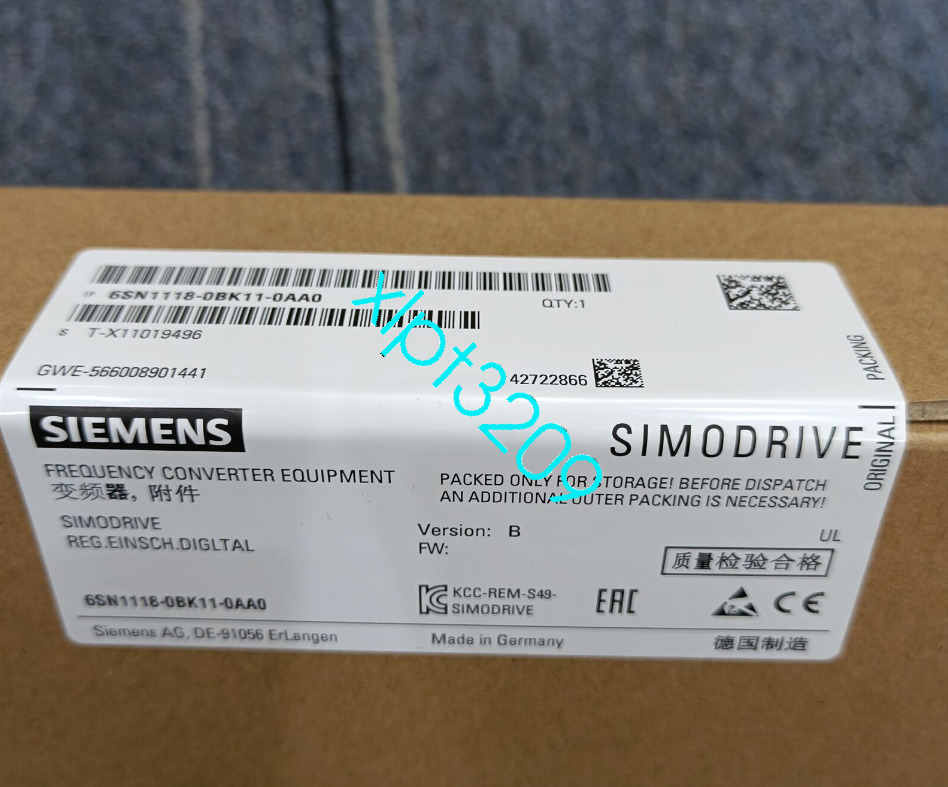 6SN1118-0BK11-0AA0 Siemens 611 Servo Control Axis Card Brand New FedEx or DHL