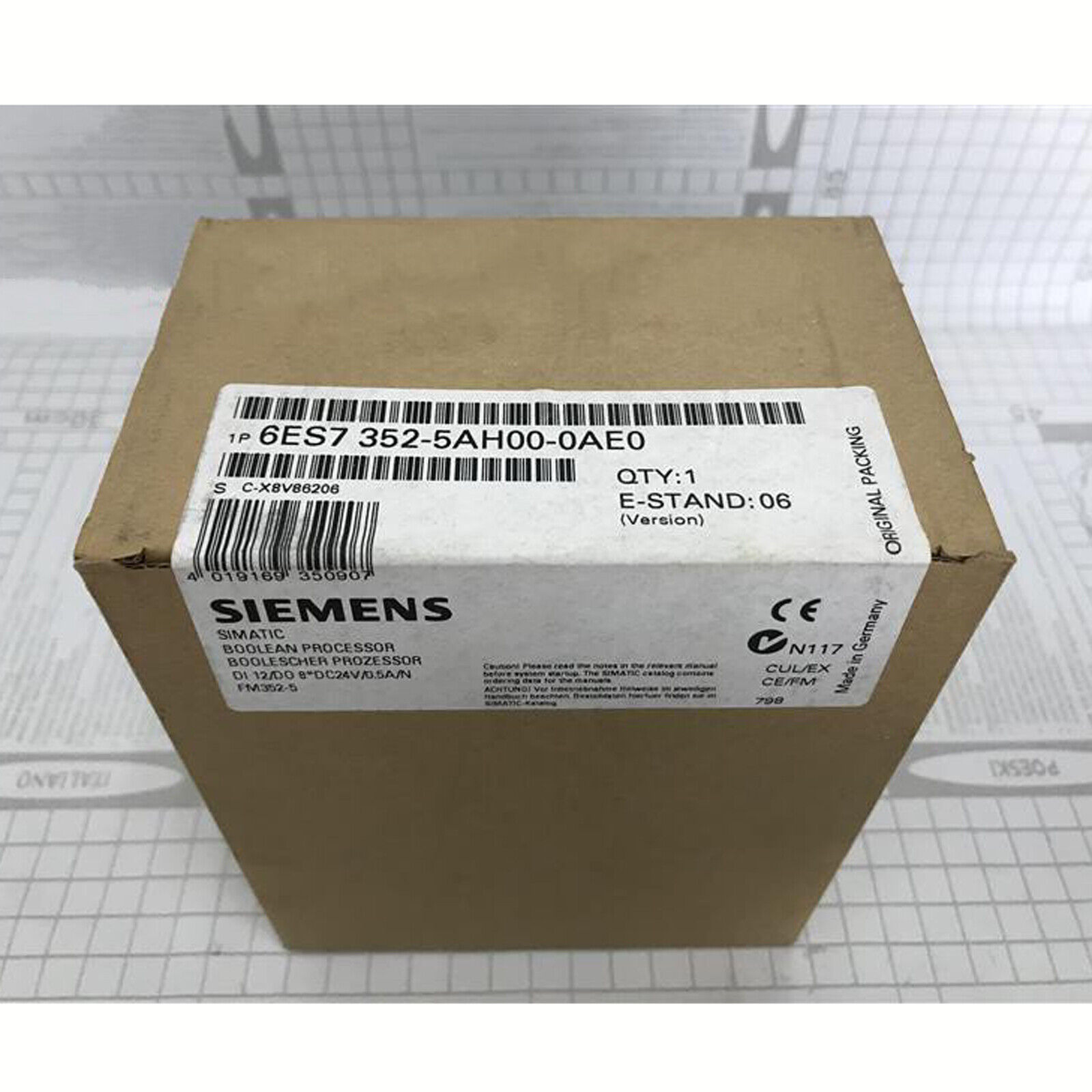 ONE New SIEMENS 6ES7352-5AH00-0AE0 Programmable Controllers FAST SHIP