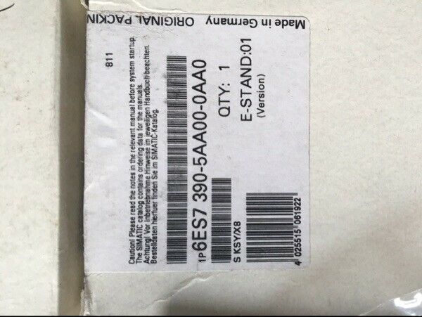 ONE New SIEMENS 6ES7390-5AA00-0AA0 Shield connection component