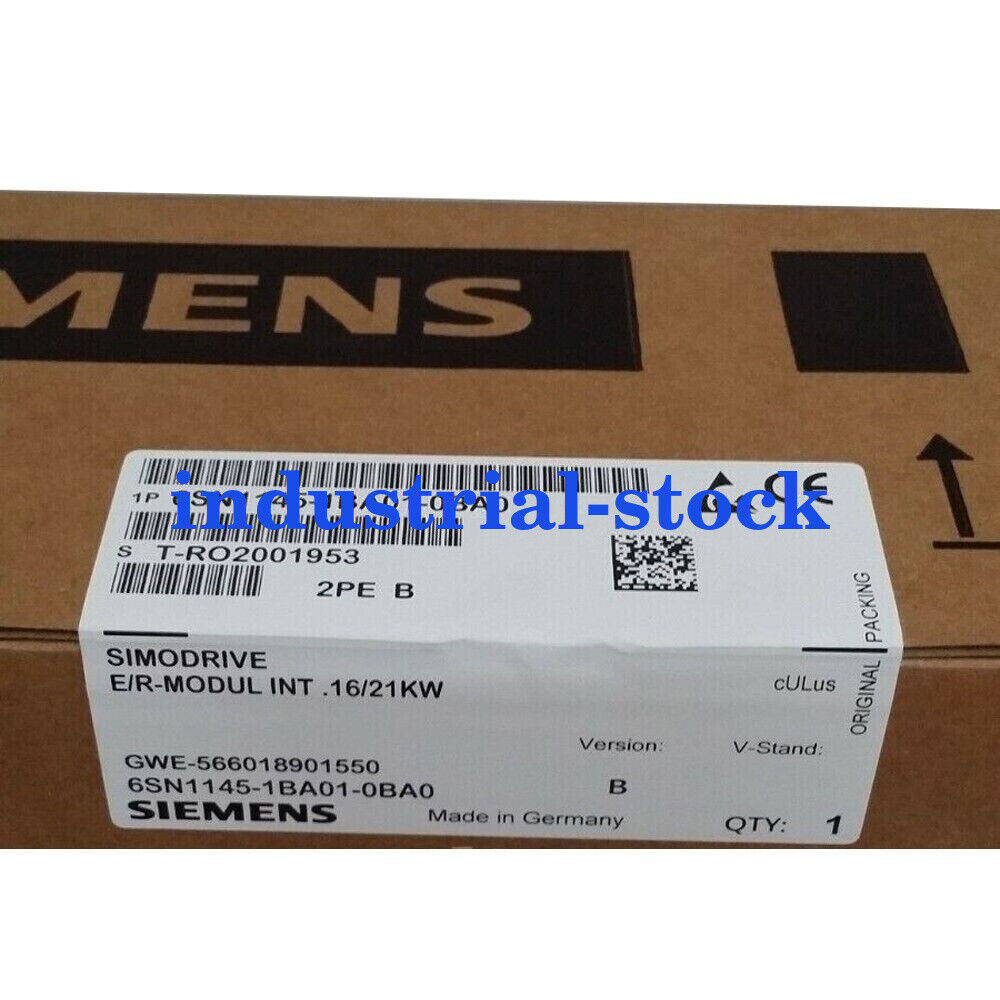6SN1145-1BA01-0BA0 New SIEMENS SIMODRIVE 611 6SN1145-1BA01-0BA0✅