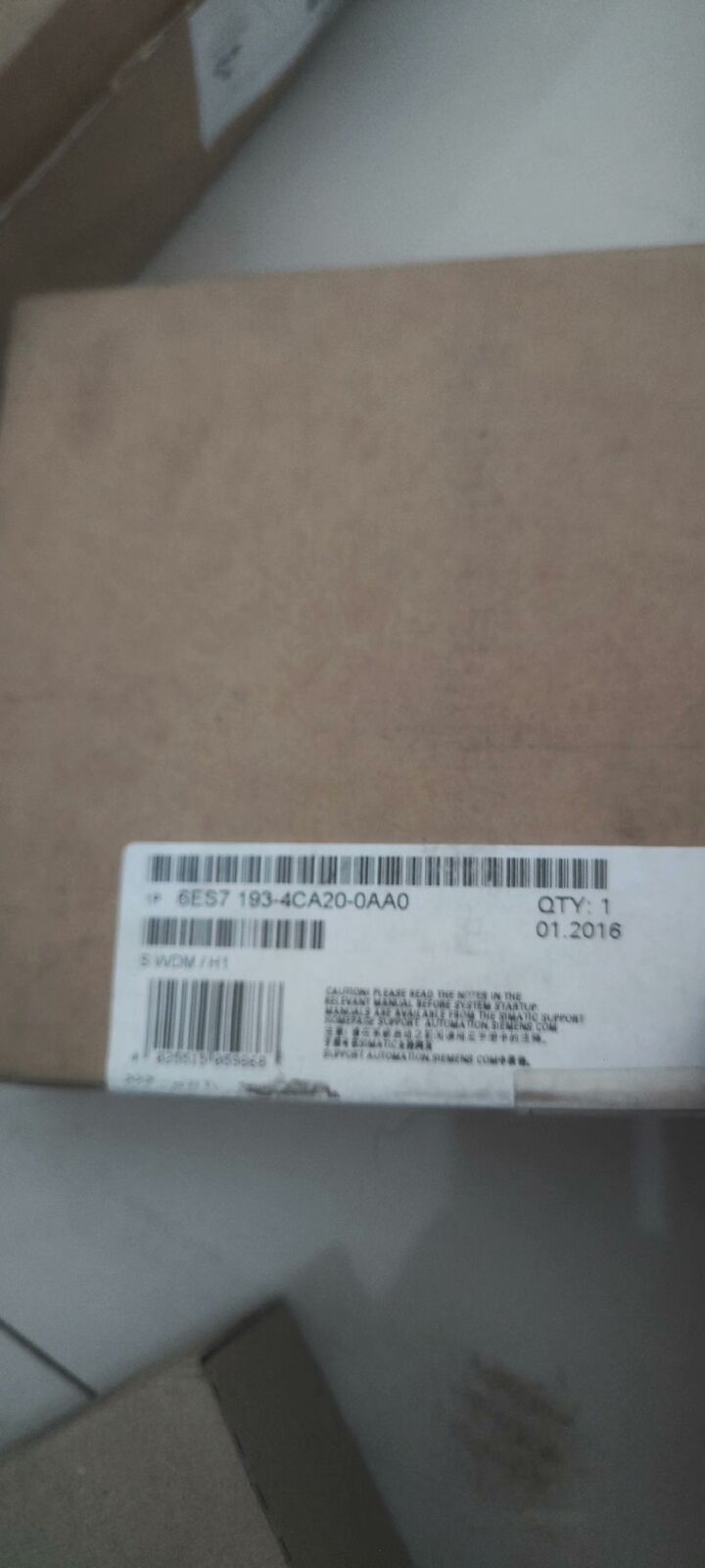 1Pcs SIEMENS 6ES7193-4CA20-0AA0 new