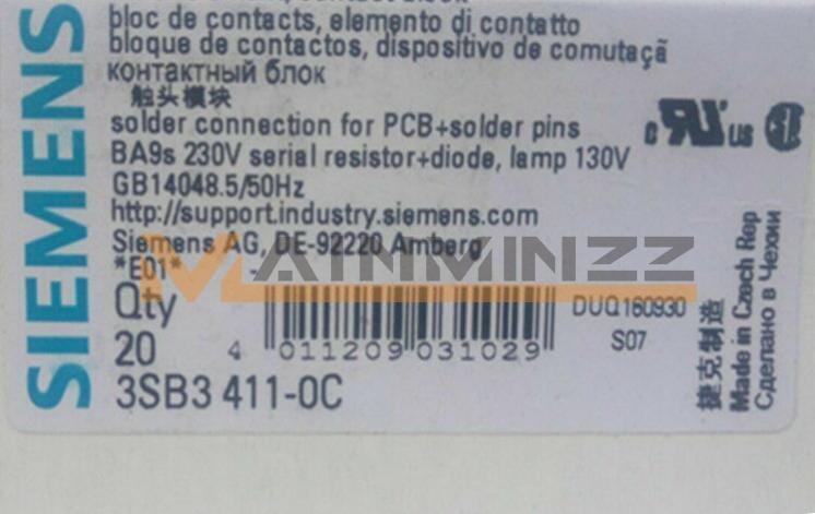 1PCS Brand NEW SIEMENS 3SB3411-0C