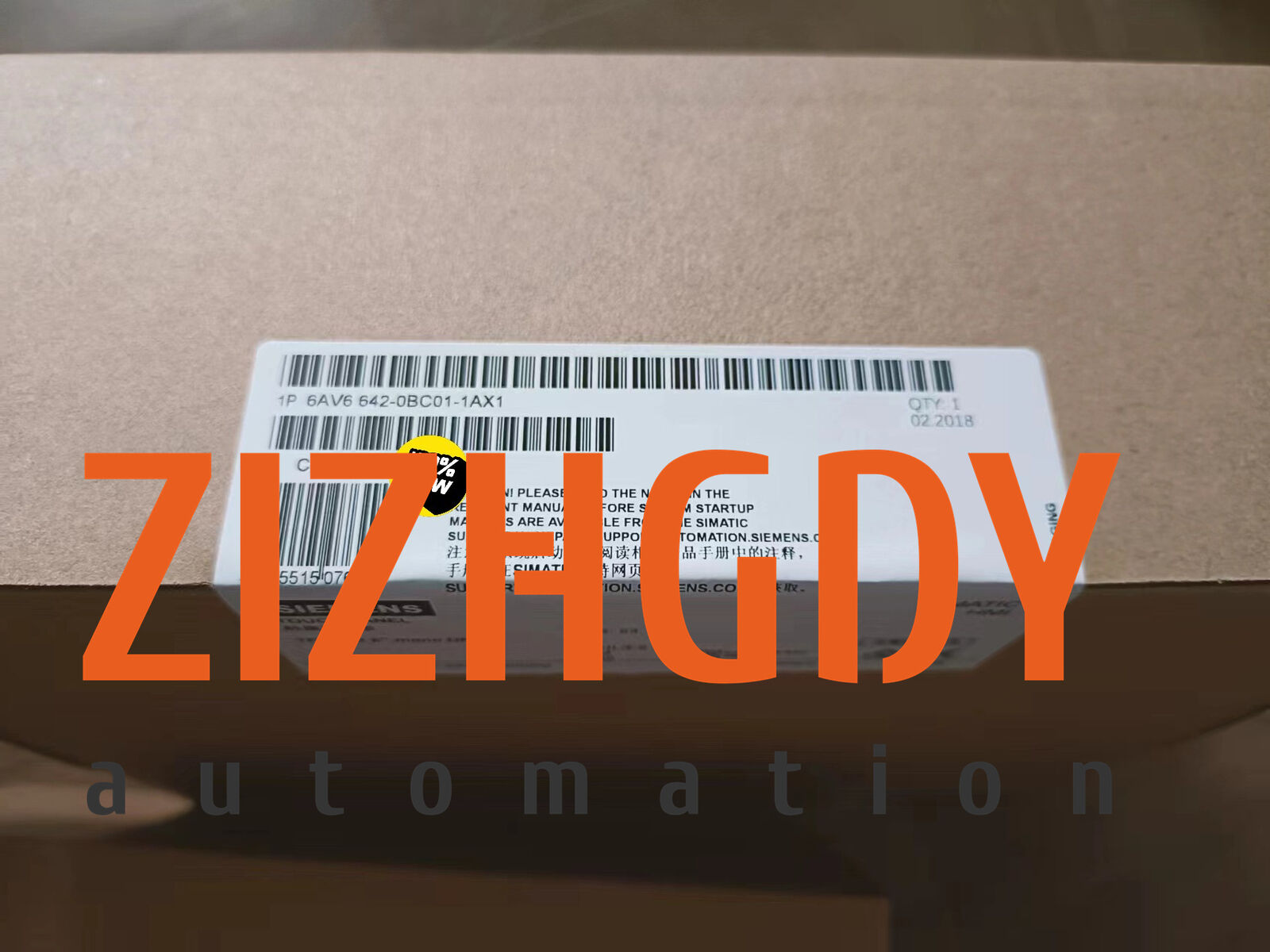 NEW SIEMENS 6AV6 642-0BC01-1AX1 HMI Touch Panel TP Expedited Shipping DHL