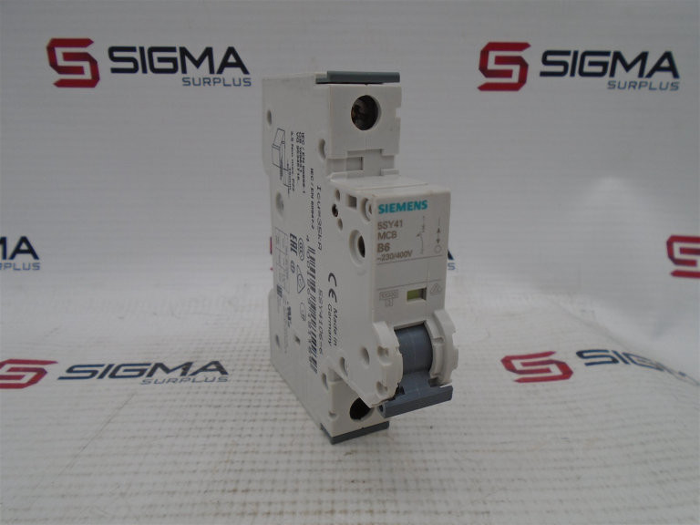 SIEMENS 5SY4106-6 CIRCUIT BREAKER