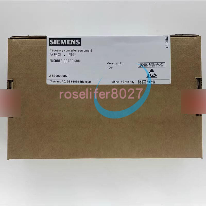 ONE SIEMENS Encoder board A5E00260078