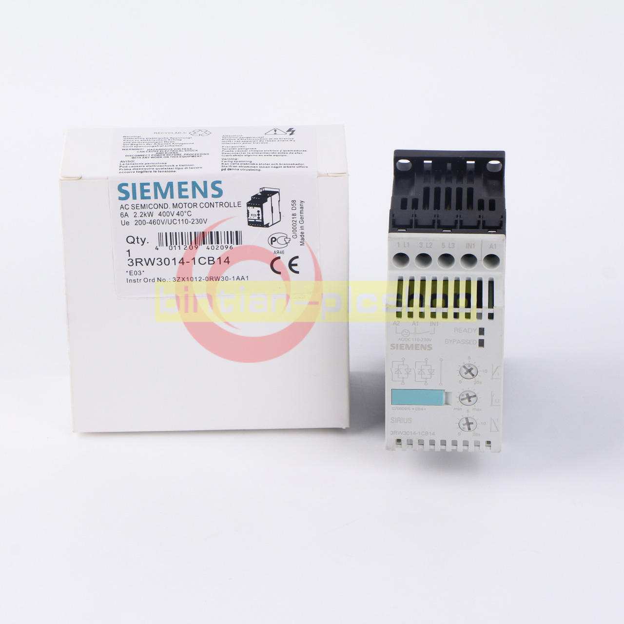1PCS Siemens Soft Starter 3RW3014-1CB14 NEW