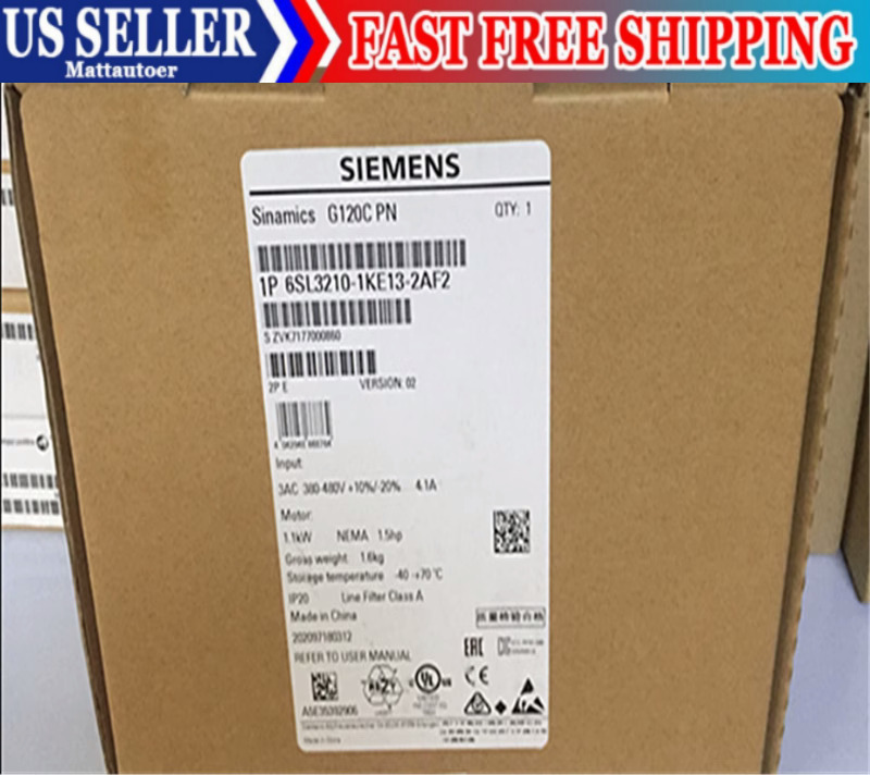 6SL3210-1KE13-2AF2 1PCS New original Siemens 6SL3 210-1KE13-2AF2  Fast delivery