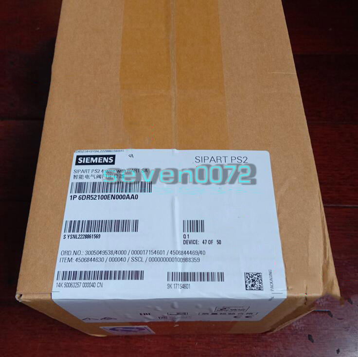 1PC NEW 6DR52100EN000AA0 Siemens positioner 6DR5210-0EN00-0AA0