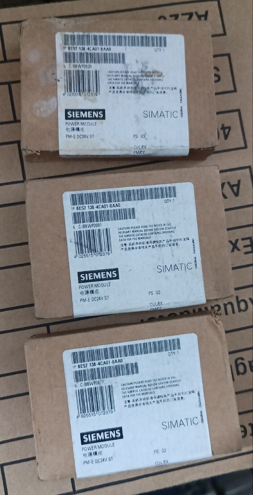 1pcs 6ES7 138-4CA01-0AA0 Siemens