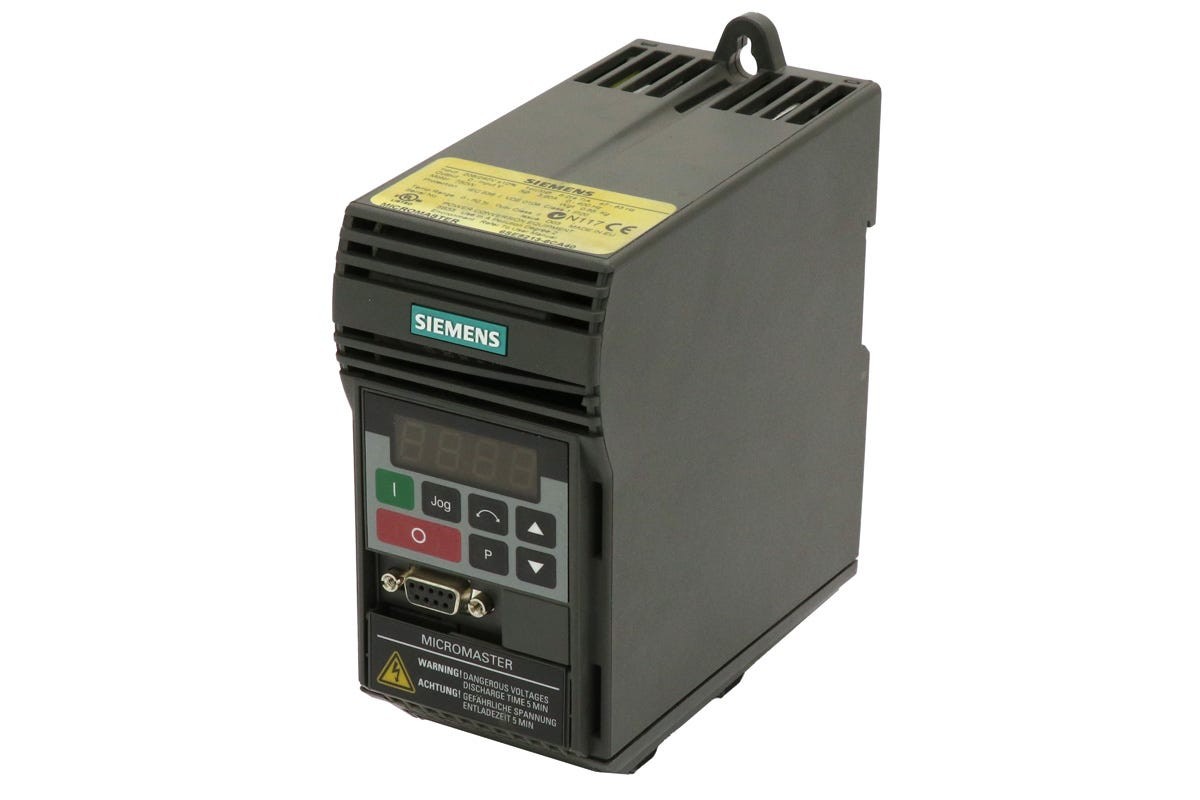 Siemens 6SE9213-6CA40  Refurbished MICROMASTER MM75/2 UNFILTERED 1AC/3AC