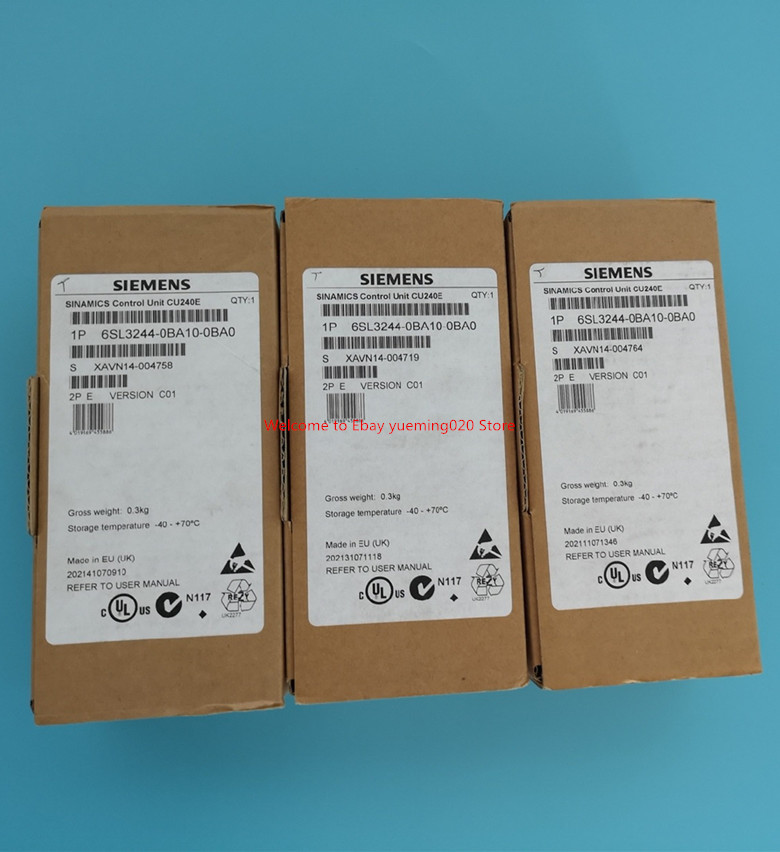 Siemens 6SL3244-0BA10-0BA0 control unit