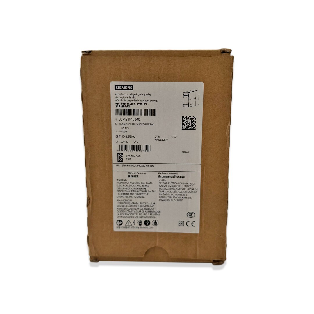 Siemens, Safety Relay, 3SK1211-1BB40
