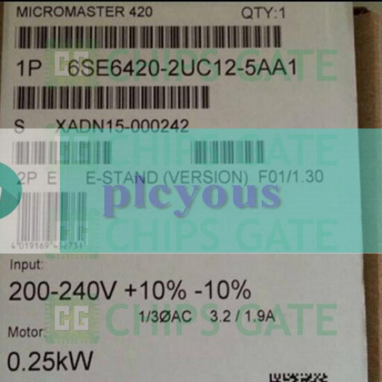1PCS Brand NEW IN BOX Siemens 6SE6 420-2UC12-5AA1 AC Drive Fast Ship