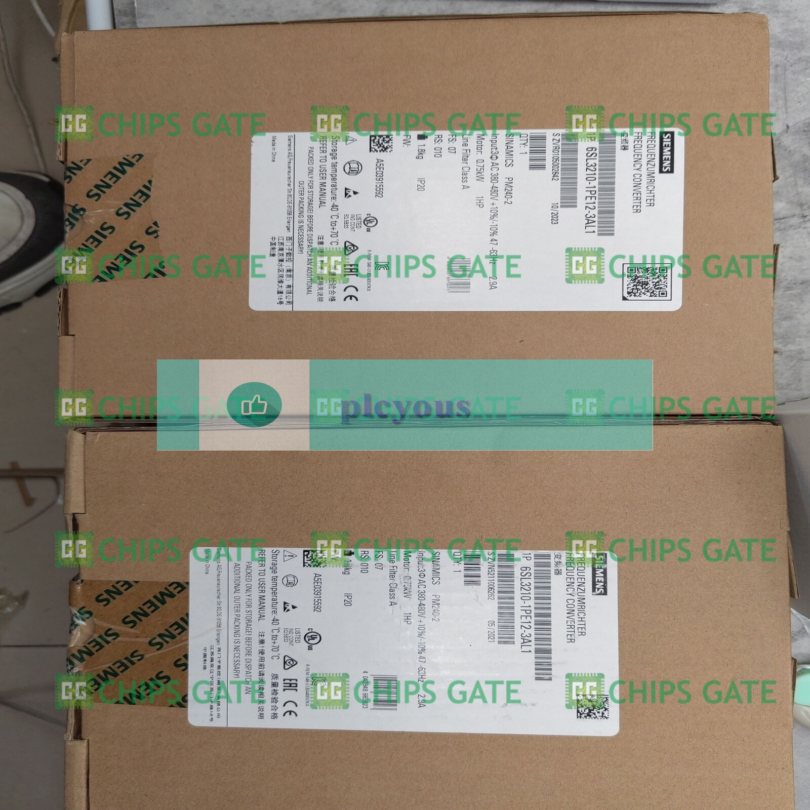 1PCS Siemens 6SL3 210-1PE12-3AL1 6SL3210-1PE12-3AL1 US STOCK