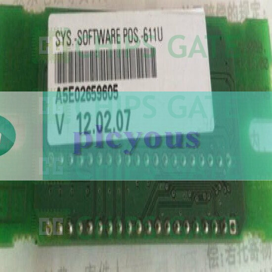 1PCS Used Siemens 611U memory card A5E02659605 SYS-SOFTWARE POS-611U Fast Ship