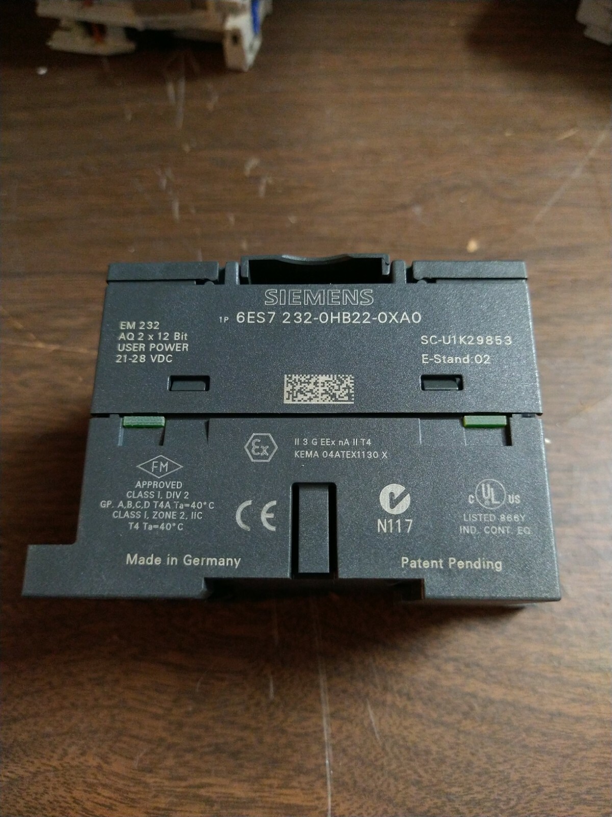 USED SIEMENS 6ES7 232-0HB22-0XA0 6ES7232-0HB22-0XA PLC Module
