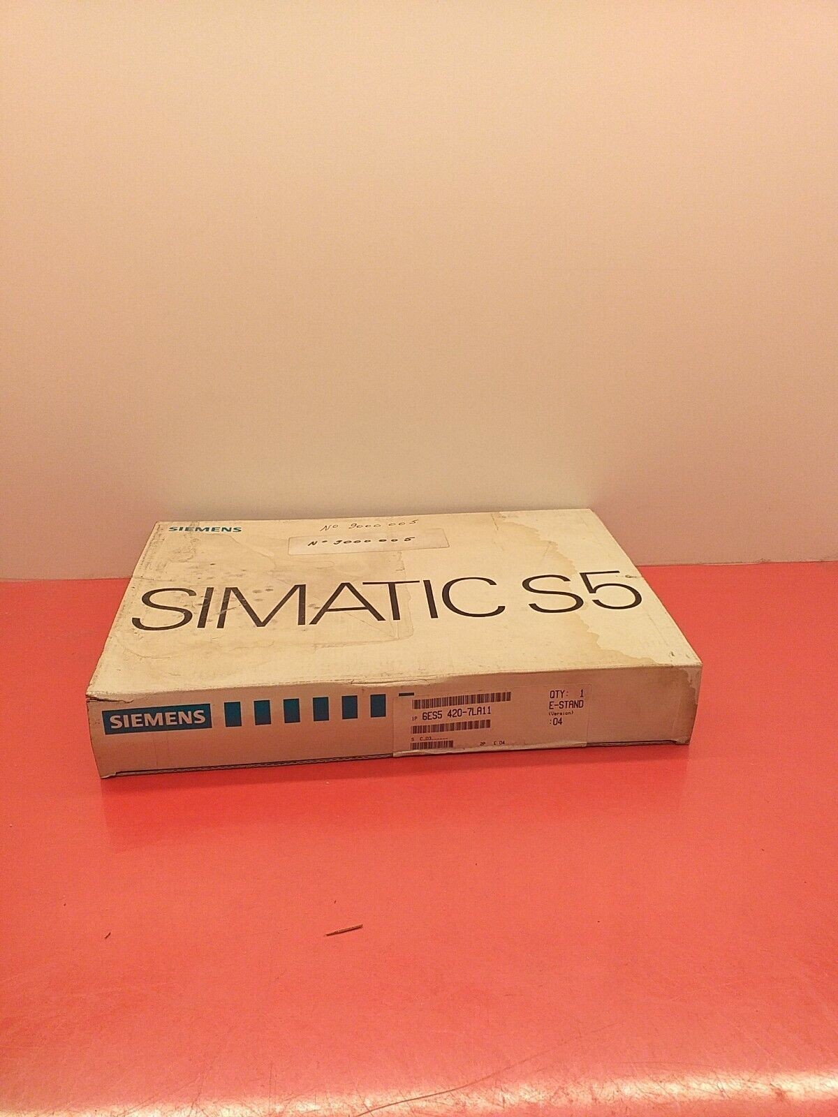 Siemens Simatic S5 6ES5 420-7LA11 E-st:04! New in the original box!
