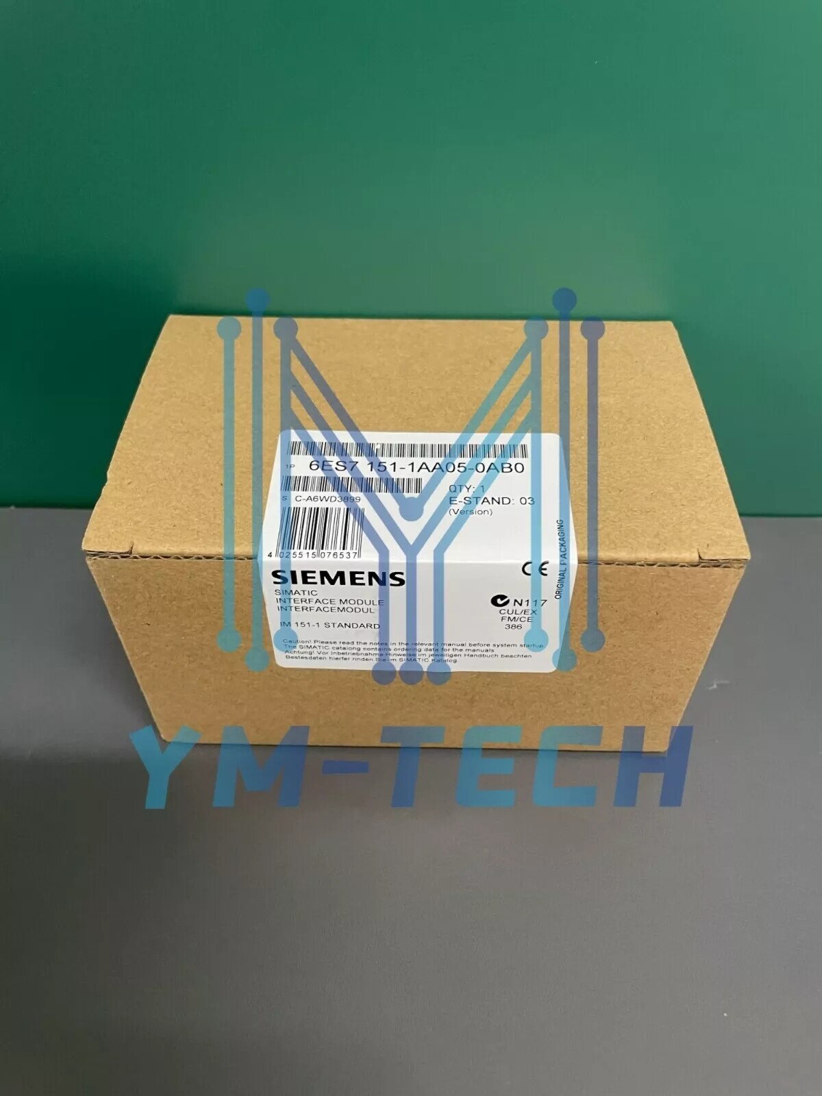 New Siemens 6ES7 151-1AA05-0AB0 PLC IM151-1 Profibus DP Interface Module