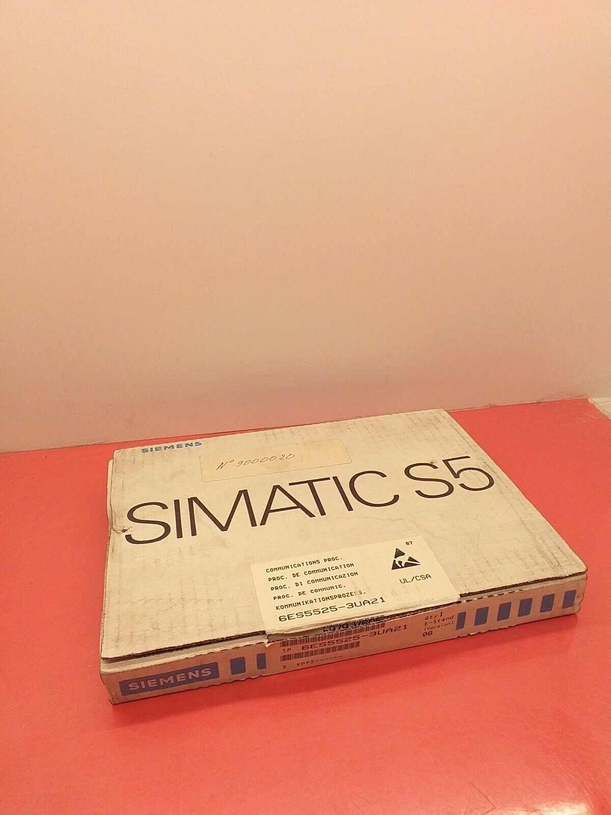 Siemens Simatic S5 6ES5 525-3UA21 E-st:07!! tested by Siemens!!