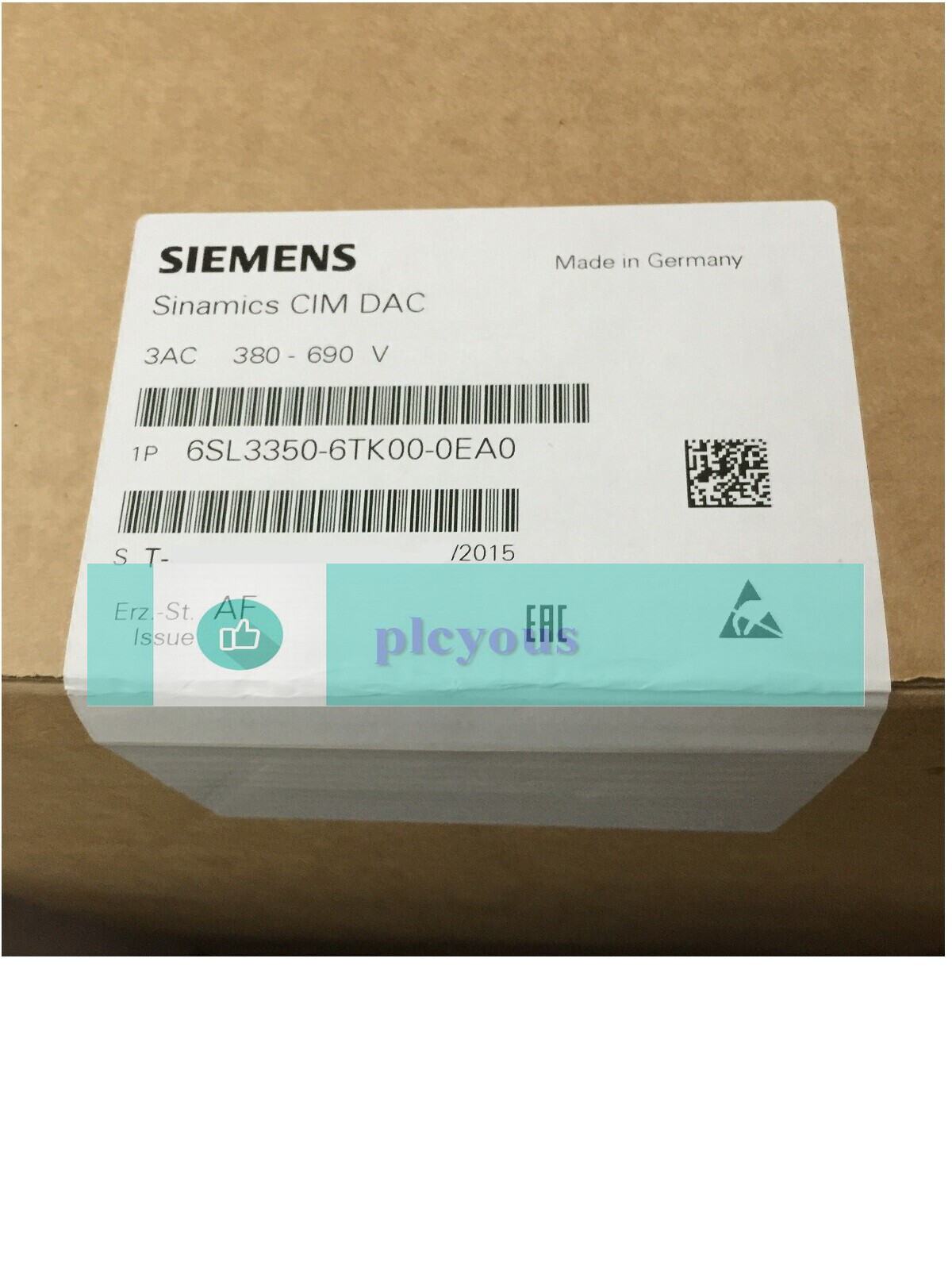 NEW in Box SIEMENS SINAMICS CIM 6SL3350-6TK00-0EA0 6SL33506TK000EA0 Fast Ship