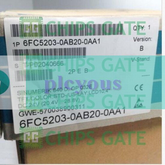 1PCS New SIEMENS 6FC5203-0AB20-0AA1 Fast ship with warranty