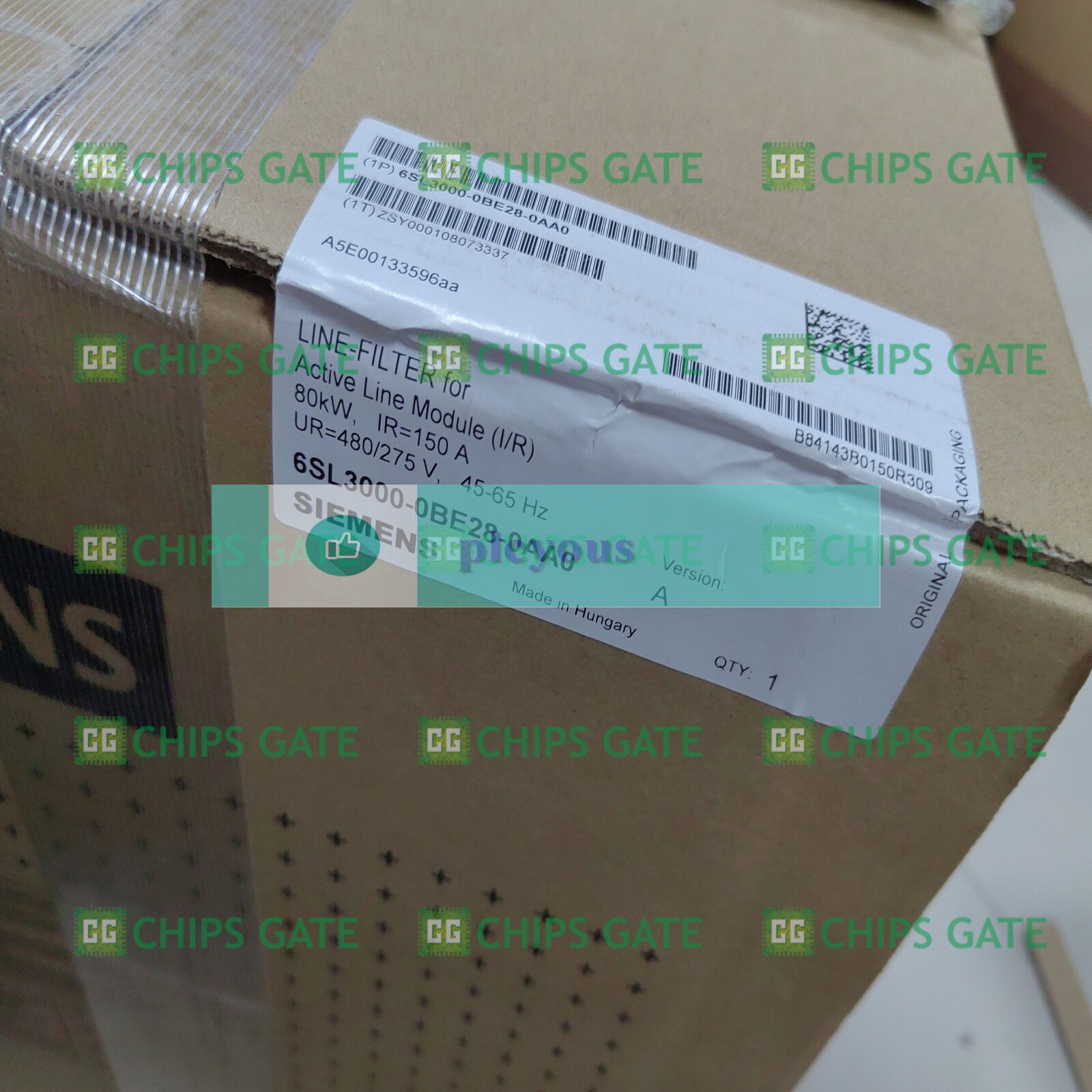 1PCS New In Box Siemens 6SL3 000-0BE28-0AA0 6SL3000-0BE28-0AA0 Fast shipping