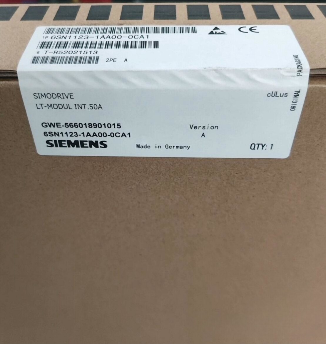 6SN1123-1AA00-0CA1 1PCS Brand New Siemens 6SN1 123-1AA00-0CA1  Fast Delivery