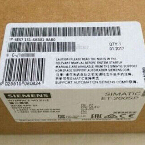 6ES7151-8AB01-0AB0 1PCS NEW Siemens  Module  6ES7 151-8AB01-0AB0  Fast delivery