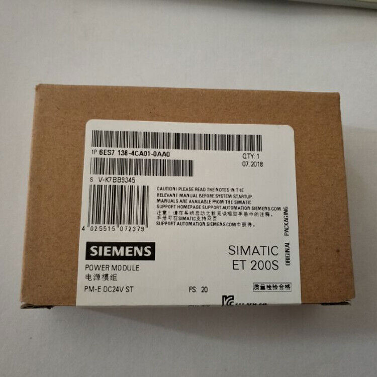 1PCS Brand New Siemens 6ES7138-4CA01-0AA0 6ES7 138-4CA01-0AA0  Fast delivery