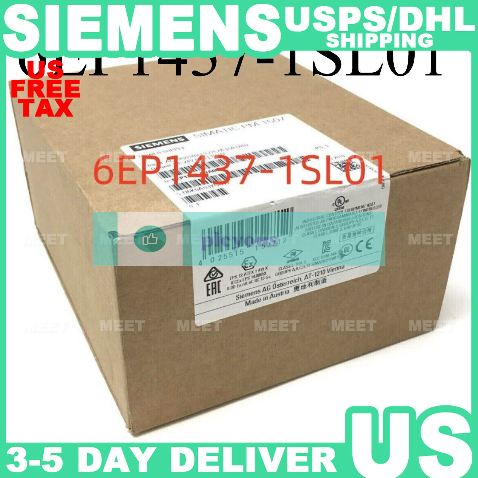 New Siemens power supply 6EP1437-1SL01 6EP14371SL01