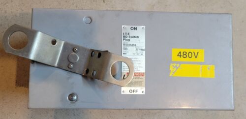 BOS16453 I.T.E. BD SWITCH PLUG 100 AMP 480V 3ph. 4wire