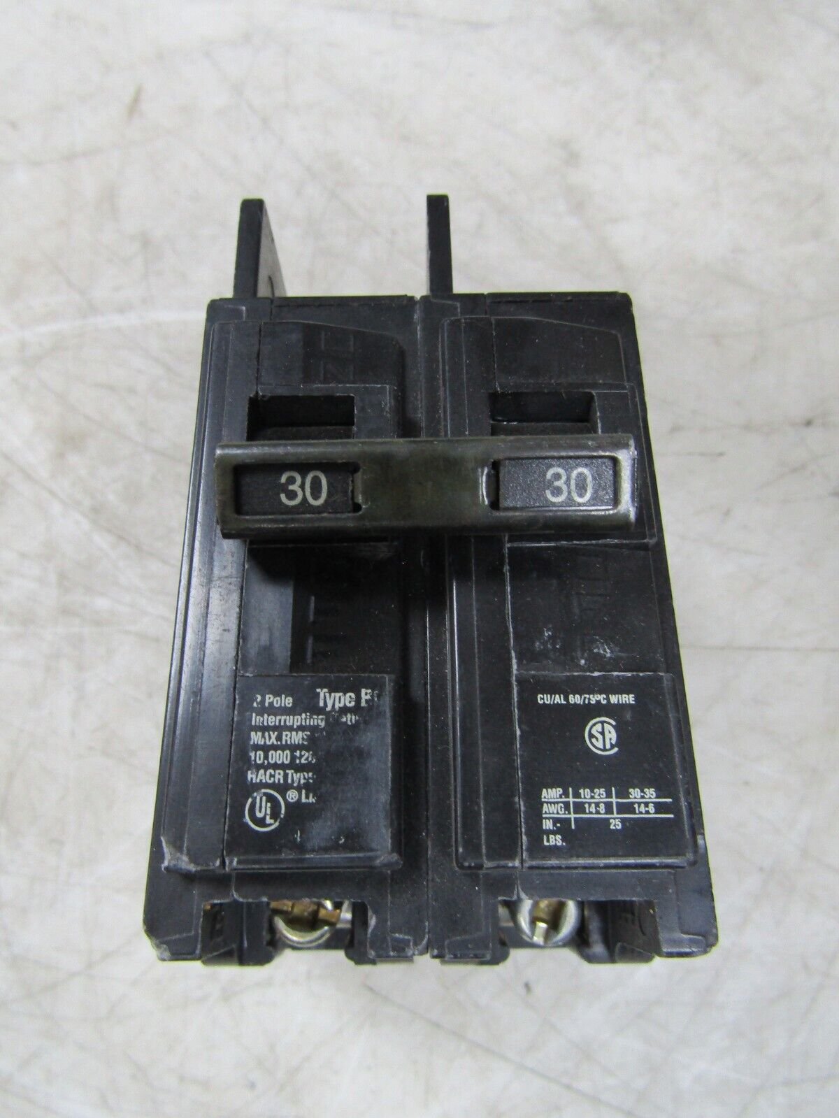 💥NEW SIEMENS 30 AMP BOLT-ON CIRCUIT BREAKER 2 POLE 120/240 VAC BQ2B030