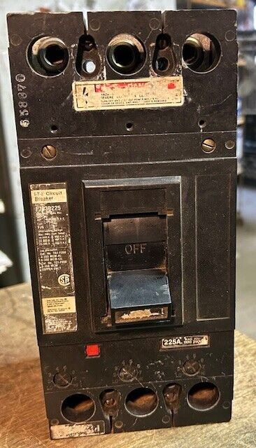 ITE/Gould FJ63B225 225A Circuit Breaker 3 Pole 480/600V Type FJ6 *TESTED*