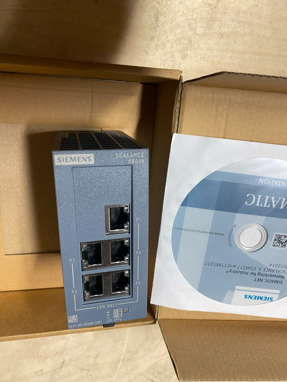 Siemens Scalance XB005 6gk5 005-0ba00-1ab2