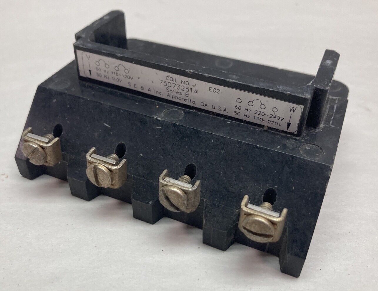 Siemens,75D73251A,Dual Voltage Coil 60/50Hz Ser B