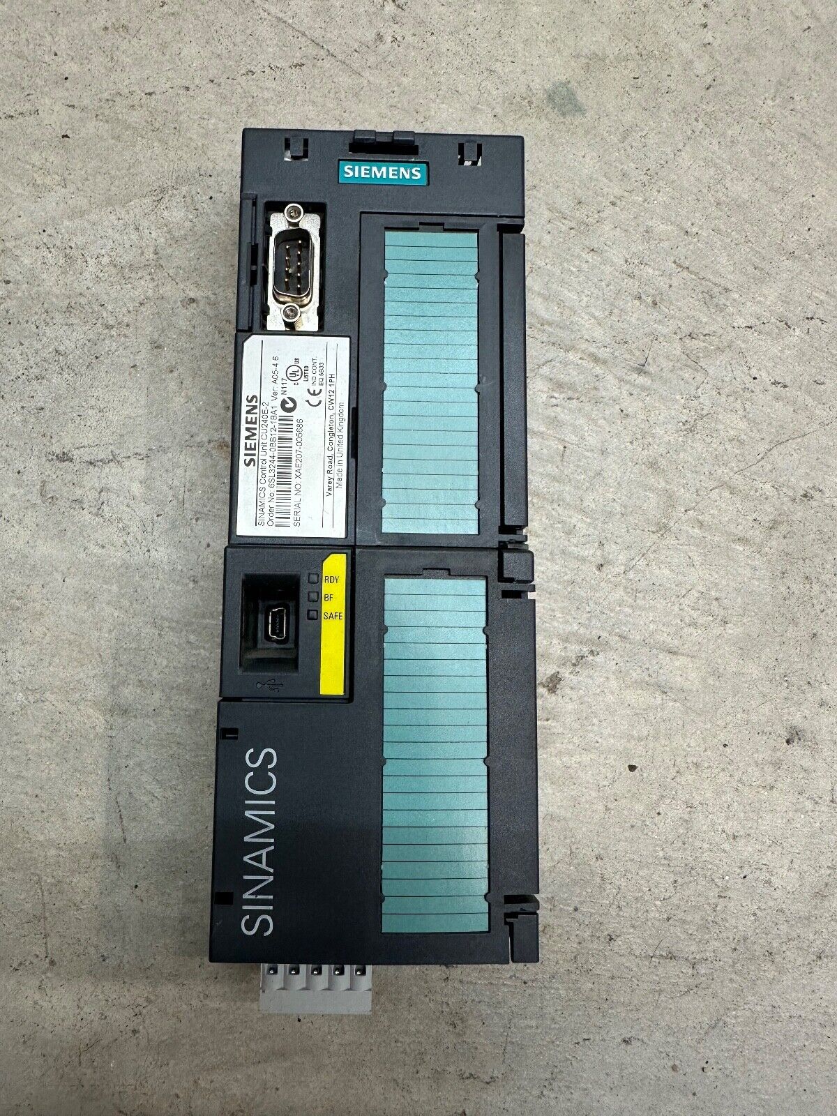 Siemens CU240E-2 control unit for VFD