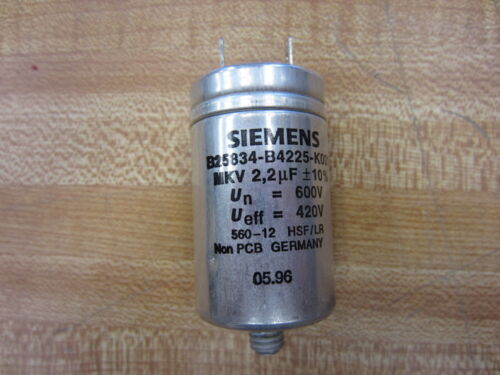 Siemens B25834-B4225-K001 Capacitor MKV 2,2uF (Pack of 3)