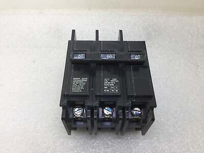 ITE Siemens Gould BQ3-B060 3 Pole 60 Amp Circuit Breaker BQ3B060