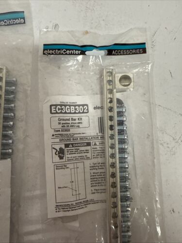 Siemens EC3GB302 Terminal 30 Positions Ground Bar Kits