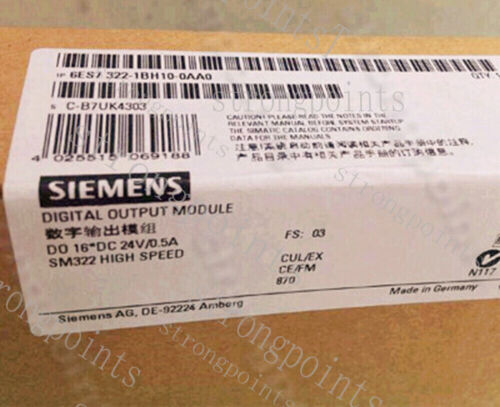 NEW SIEMENS 6ES7 322-1BH10-0AA0 Digital Output Module 1PCS~