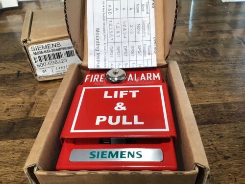 SIEMENS MSM-KD-30 METAL. MFS-KEY-DBL-ACT