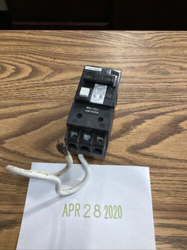 Siemens QF250A 2 Pole 50 Amp 120 240V AC Type QPF Breaker (Missing Lugs) Used