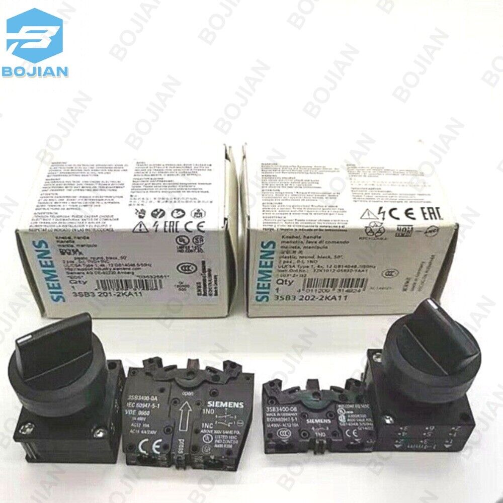 1PCS SIEMENS 3SB3000-2KA11 3SB3201-2KA11 3SB3202-2KA11 Knob NEW 
