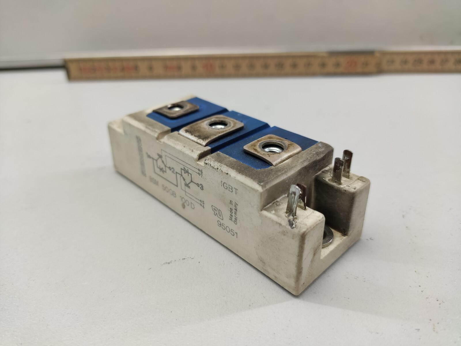 Faulty Siemens BSM50GB100D 95051 IGBT Transistor Modules #111# Lot of 2