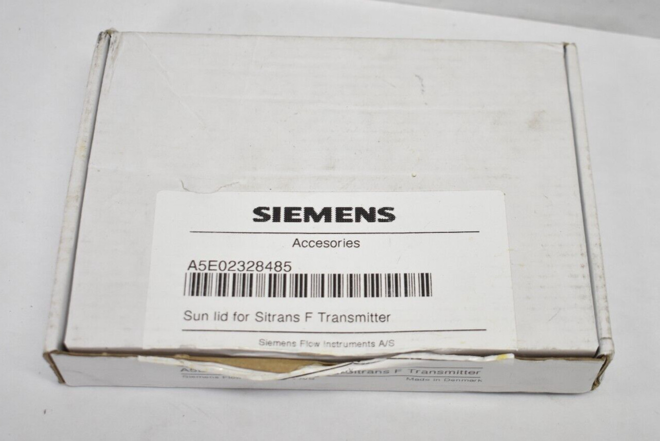Siemens Sun LId For Sitrans F Transmitter A5E02328485 Genuine OEM Replacement
